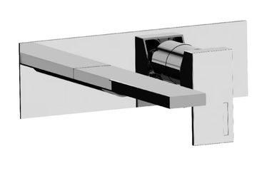 VITA 53548A - Wall-mounted single handle washbasin mixer by Rubinetterie Frattini - view 2